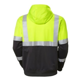 Warn-Hoodie, gelb, Gr.S