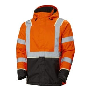 Warn-Winterjacke, orange, Gr.2XL