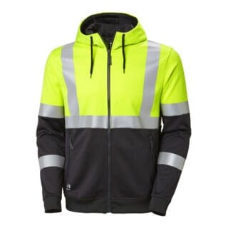 Warn-Hoodie, gelb, Gr.2XL