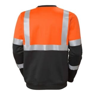 Warn-Sweatshirt, orange, Gr.M