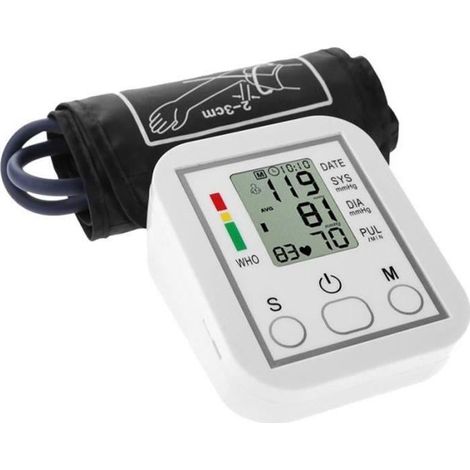Sd05968-1pc Utile Bras Durable Sphygmomanomètre Manomètre Électronique Tensiomètre Pour La Maison Manometre-ywey