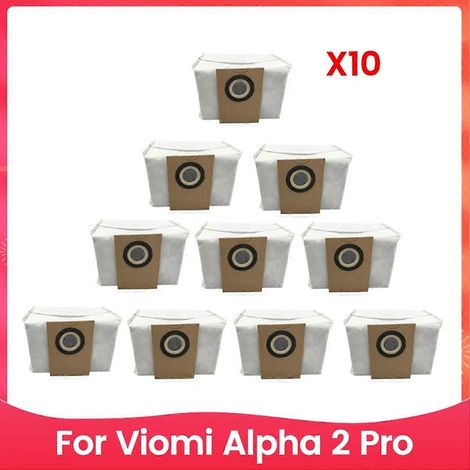 10 Pièces Non Woven Sac À Poussière Pour Alpha 2 Pro Aspirateur Robot