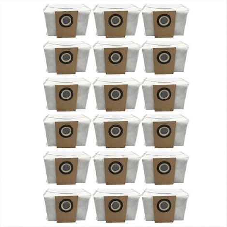 18 Pièces Non-woven Sac Poussière Pour Aspirateur Robot