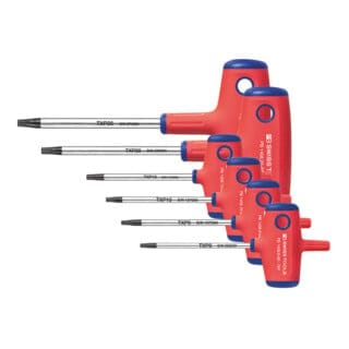 Pb Swiss Tools - Schraubendreher-Satz für Torx Plus, mit Quergriff 6-teilig, Anzahl Schraubendreher: 6
