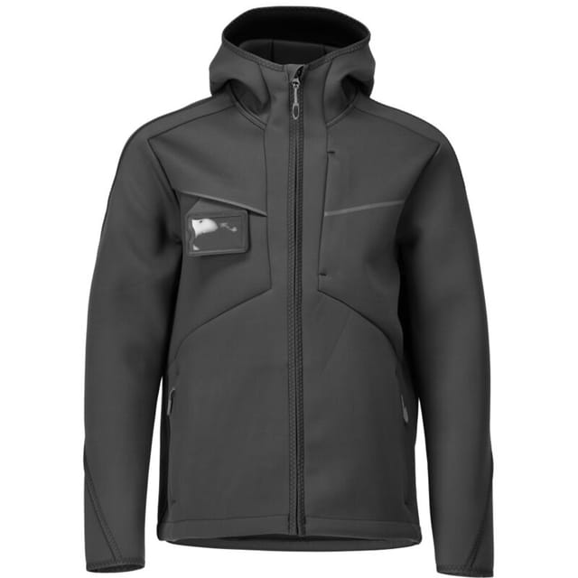 Mascot MASCOT® CUSTOMIZED Soft Shell Jacke mit Kapuze 22086-662-09 Gr. 4XL schwarz