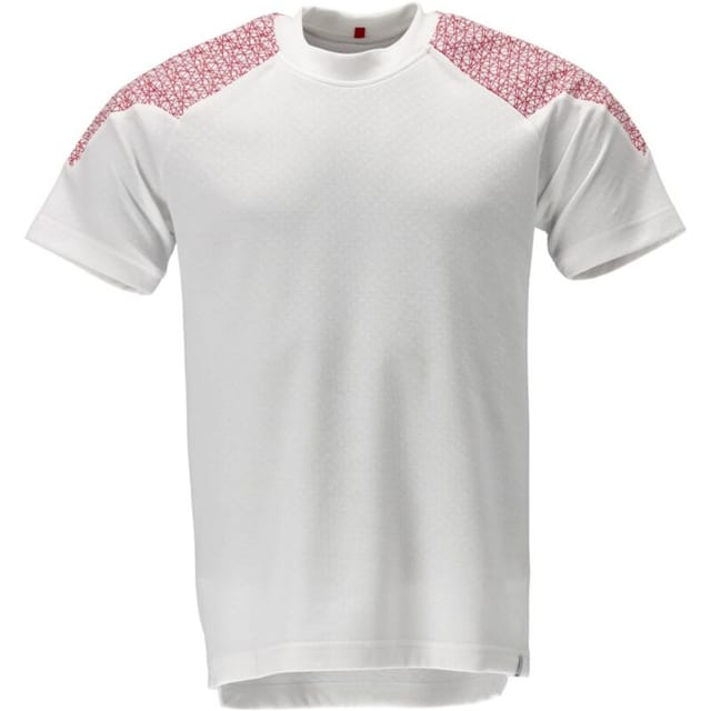Mascot T-shirt 20082-933-06202 Gr. 3XL weiss/verkehrsrot