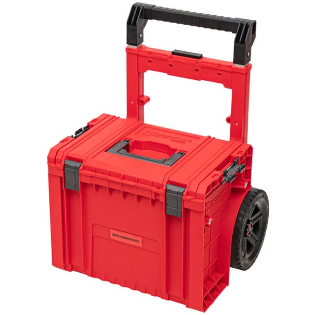 Rhino l Cart Plus ultra - Mobiler Werkzeugkoffer 29 l IP54 mit Doppelteleskopgriff - Toolbrothers