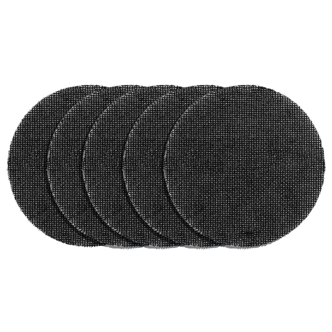 Schleifgewebe Mit Klettverschluss, 180 Mm, K80, 5 Stück Für Schleifmaschinen 59g263