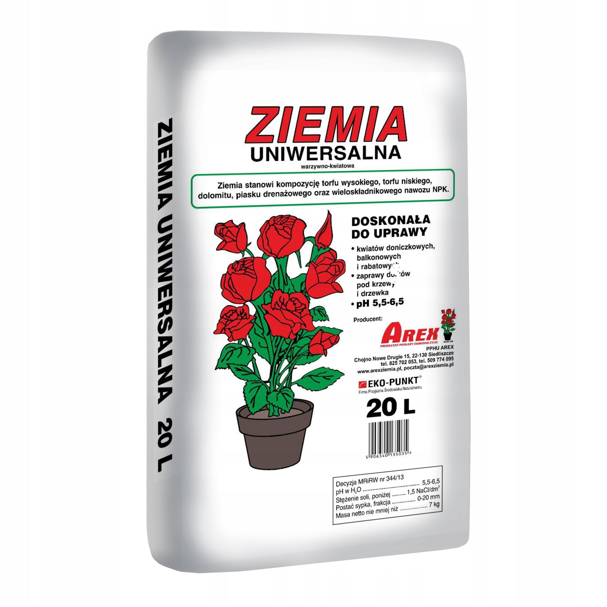 Arex Universal-erde 20 L
