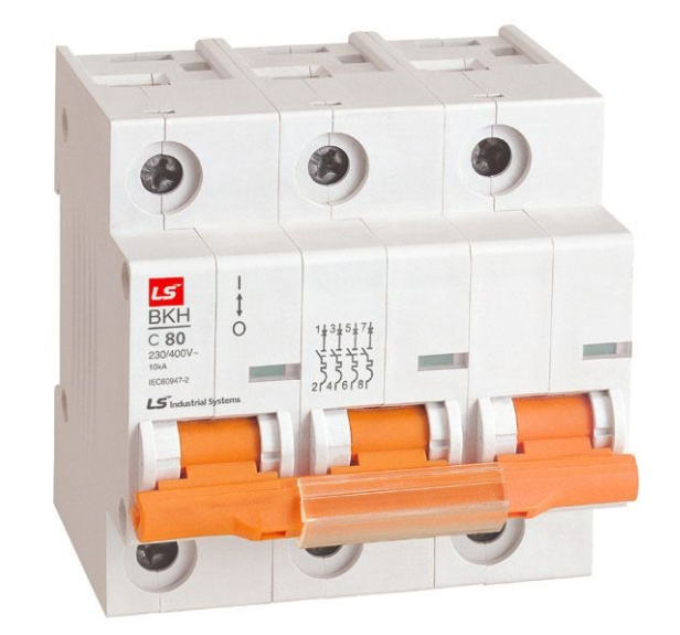 Leitungsschutzschalter 3p C 80a 10ka Ac Bkh 3p C80a