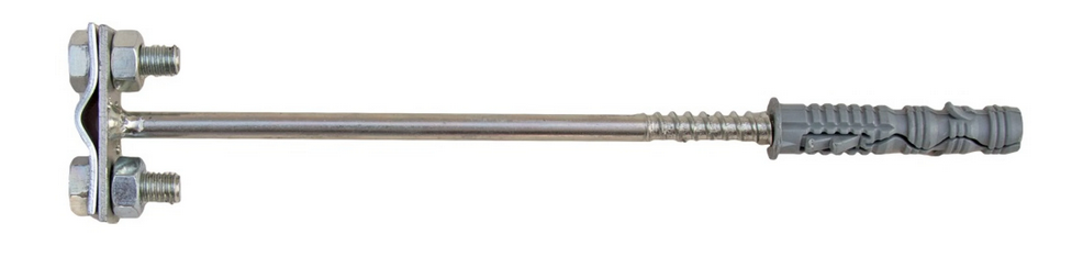 Universalhalter Für Erdungskabel Mit Dübel L=100mm Km60.10