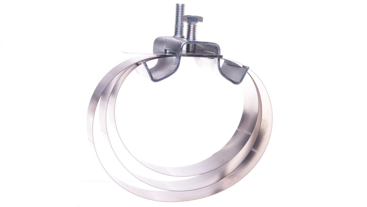 Universelle Rohrschelle Für Rohre Mit 150-300 Mm Durchmesser M8 77.1/m8 Ni /97700105/