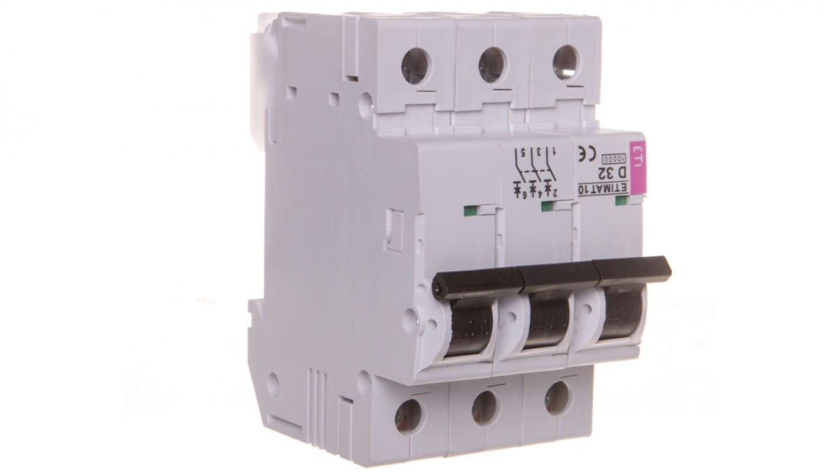 Leitungsschutzschalter 3p D 32a 10ka Ac Etimat10 002155719