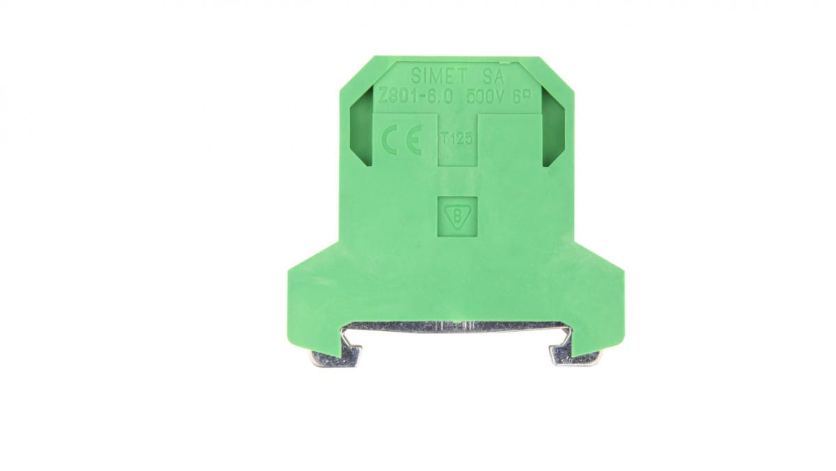 Schutzschienenverbinder 6mm2 Grün-gelb Zso 1-6.0 14403319