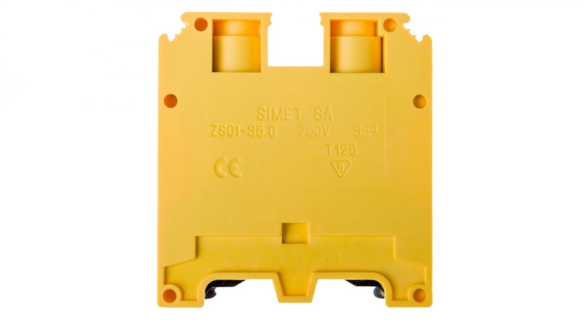 Schutzschienenverbinder 35mm2 Grün-gelb Zso1-35.0 14703319 /4 Stück/