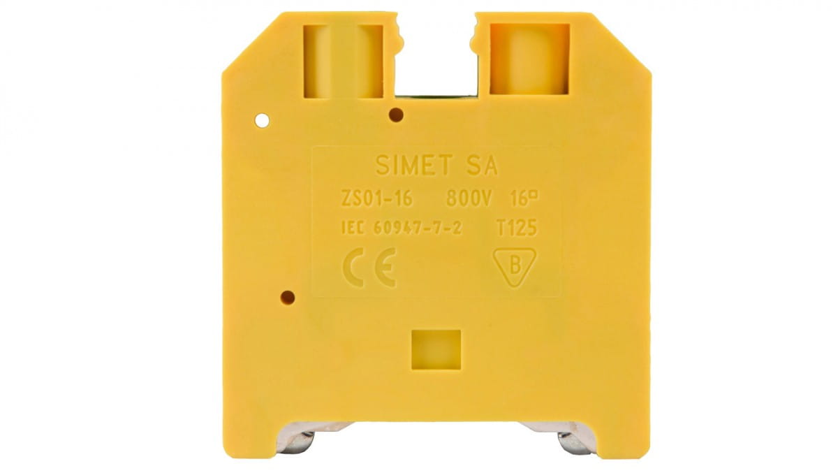 Schutzschienenverbinder 16mm2 Grün-gelb Zso1-16.0 14603319
