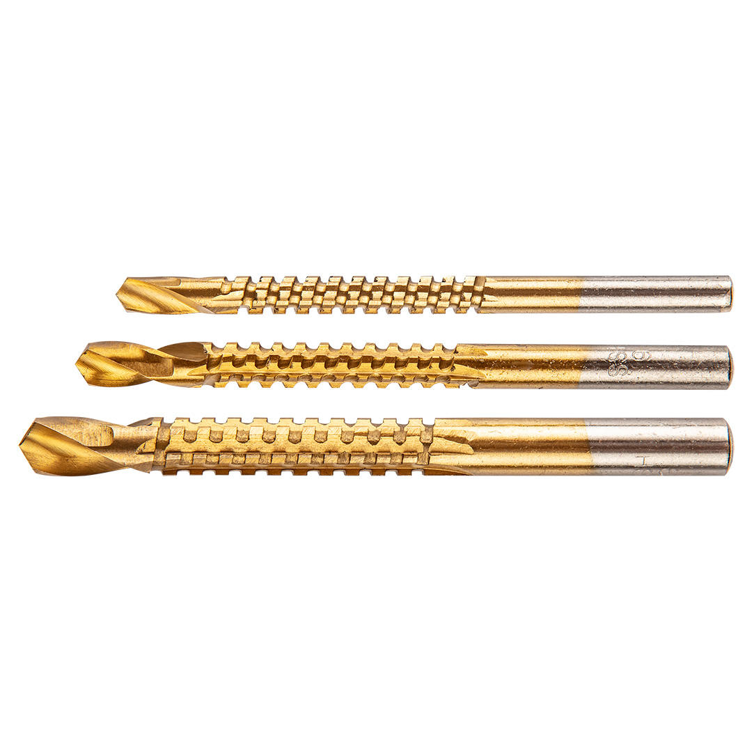 Hss-tin-sägebohrer, 5–8 Mm, 3er-set
