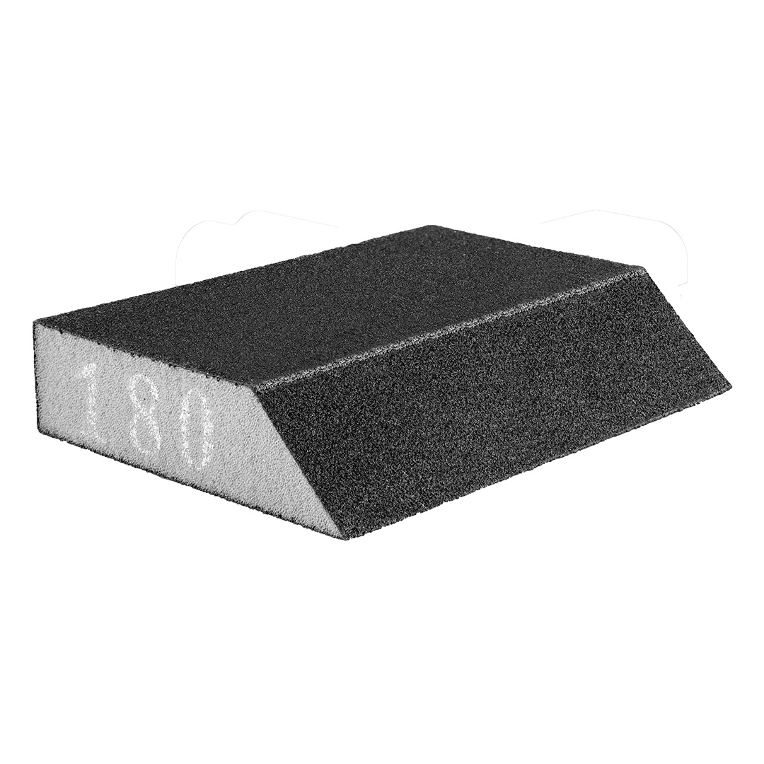 Schleifschwamm 125 X 25 X 90 Mm, K180, Schräg