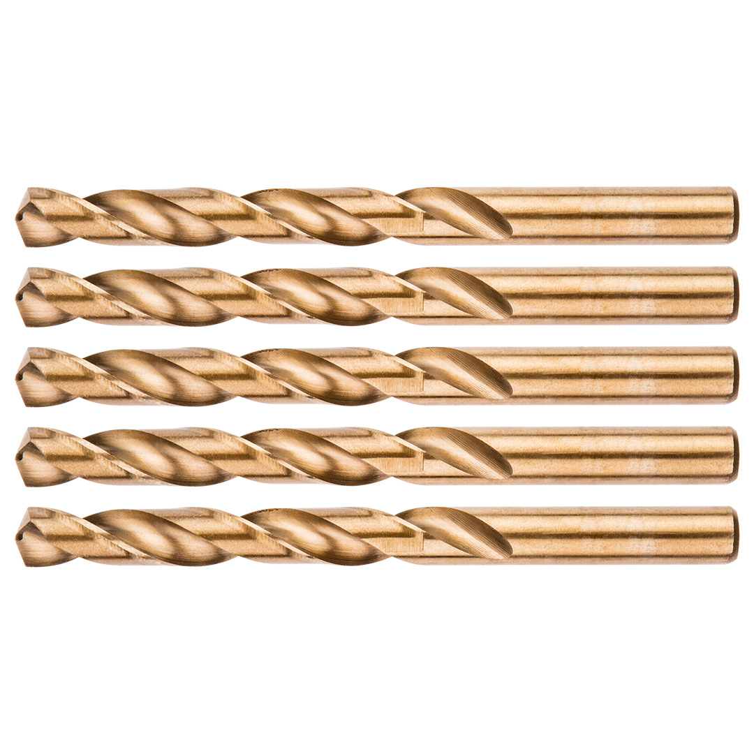 Hss-co Metallbohrer 13,0 Mm, 5 Stück.