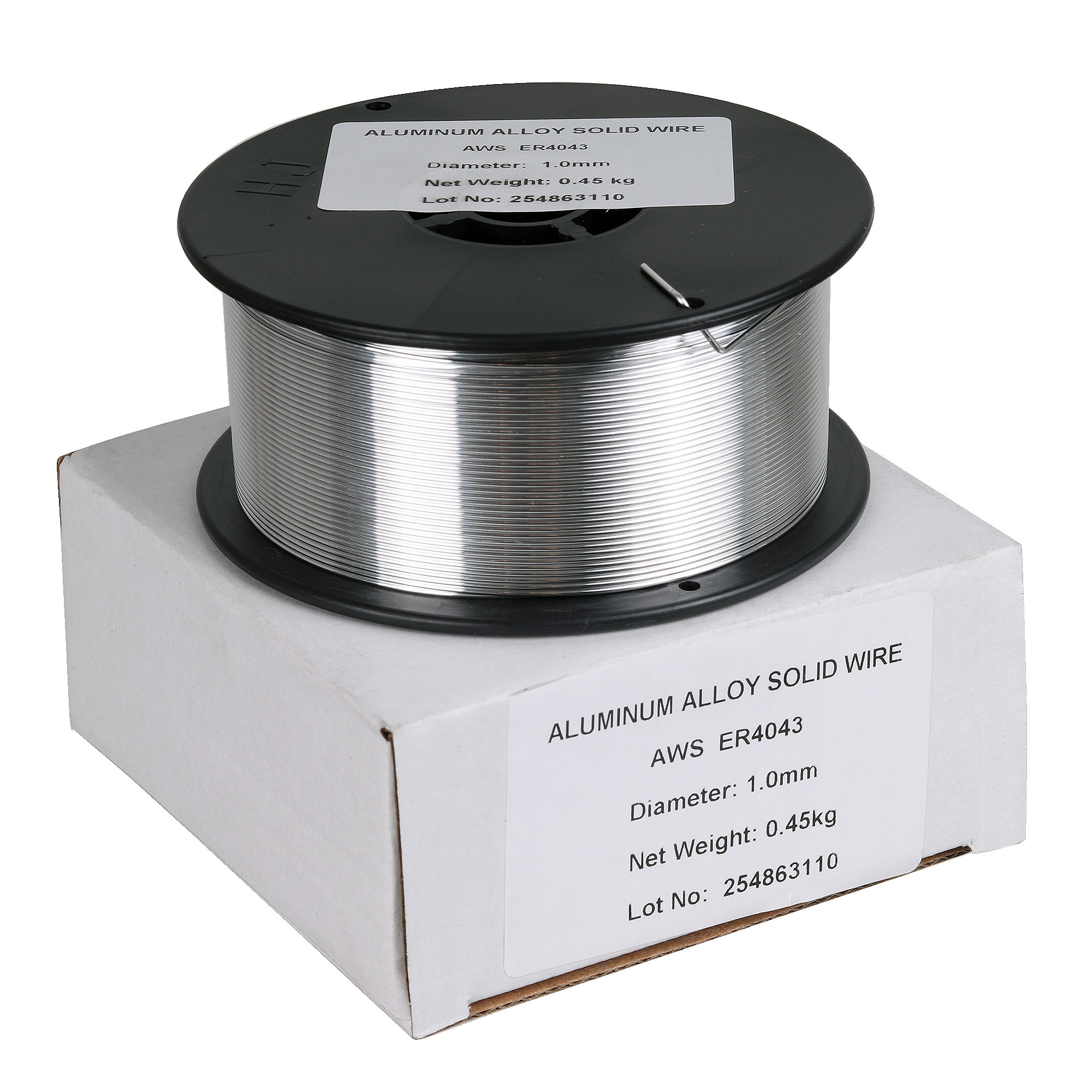 Schweißdraht Für Aluminium 1,0 Mm 0,45 Kg D100 Er4043 Alsi5