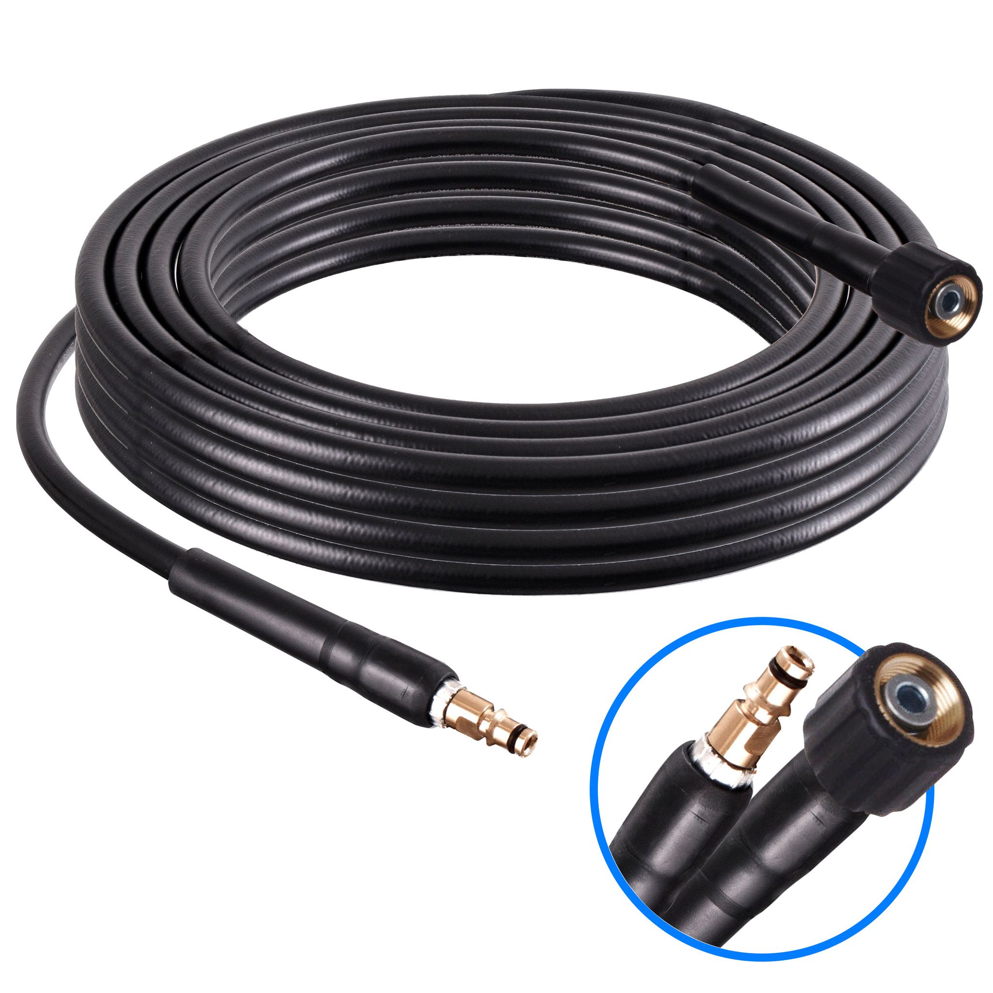 10 M Schlauch Für Kärcher K2 K3 K4 K5 K6 K7 Waschmaschine, Klickstecker, Kabel