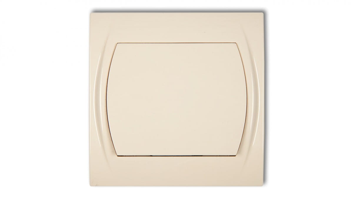 Logo Einpoliger Schalter Beige 1lwp-1