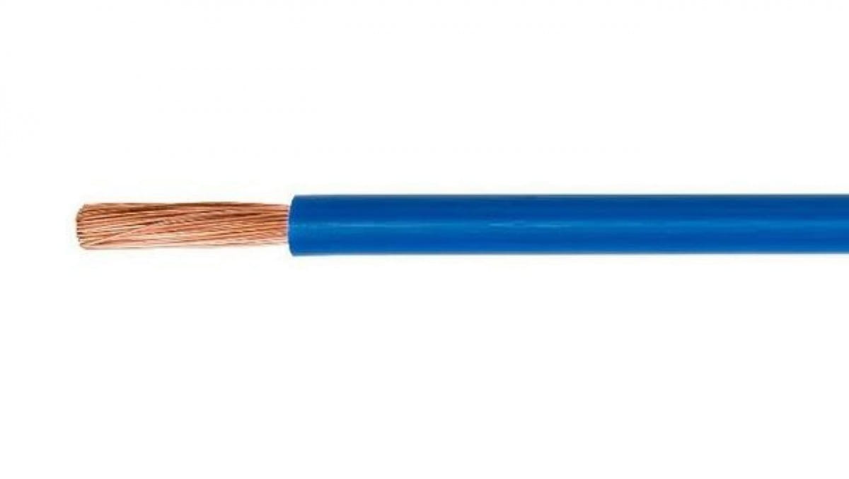 H07v-k (lgy) 35 Blaues Installationskabel /spule/