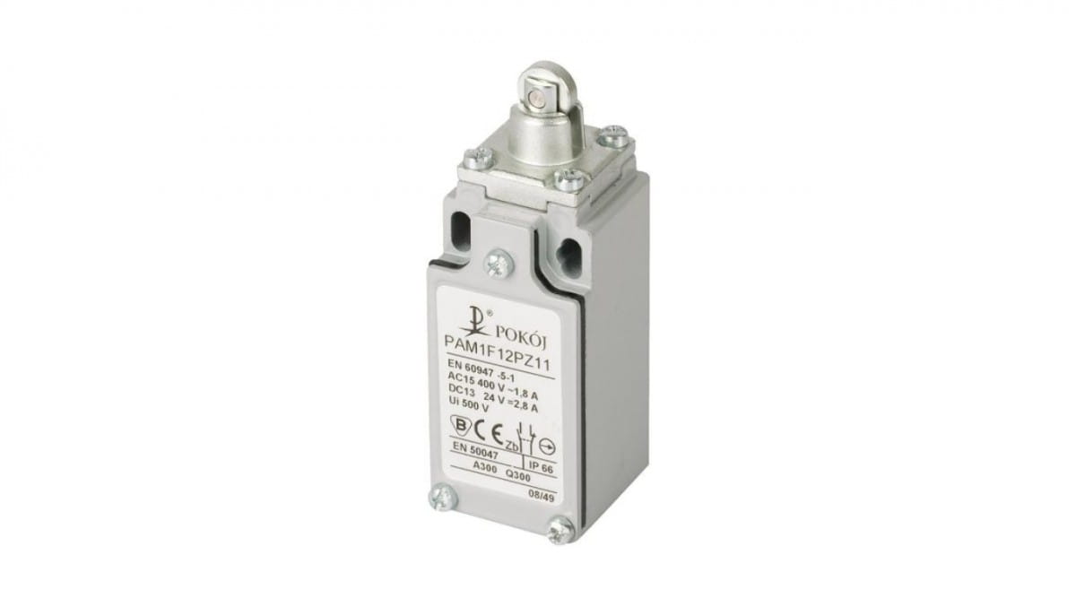Endschalter 2r Schnappschalter Aus Metallstahl Mit Stahlrolle Ø10,5 Pam1f12pz02 A37-4661