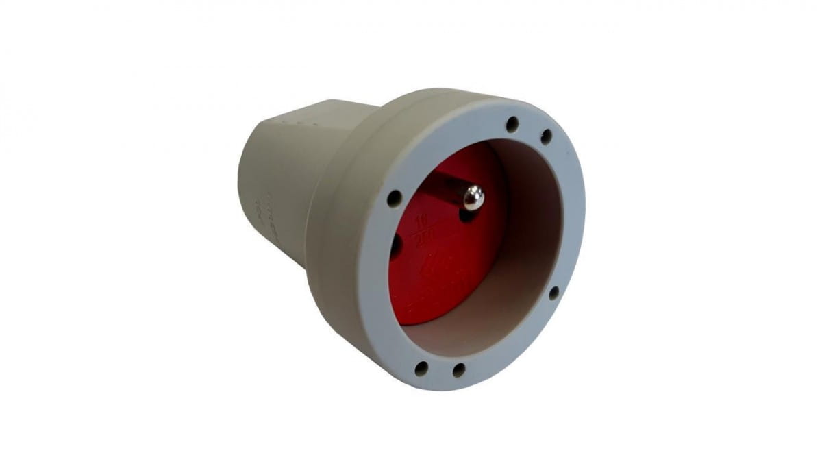 Tragbare Pvc-steckdose Ip20 250v 16 A Grau 12138