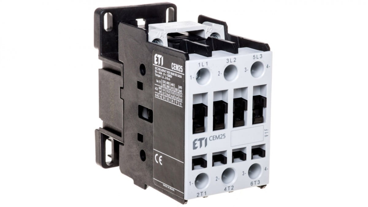 Leistungsschütz 25a 3p 230v Ac 1z 0r Cem25.10-230v-50/60hz 004645123