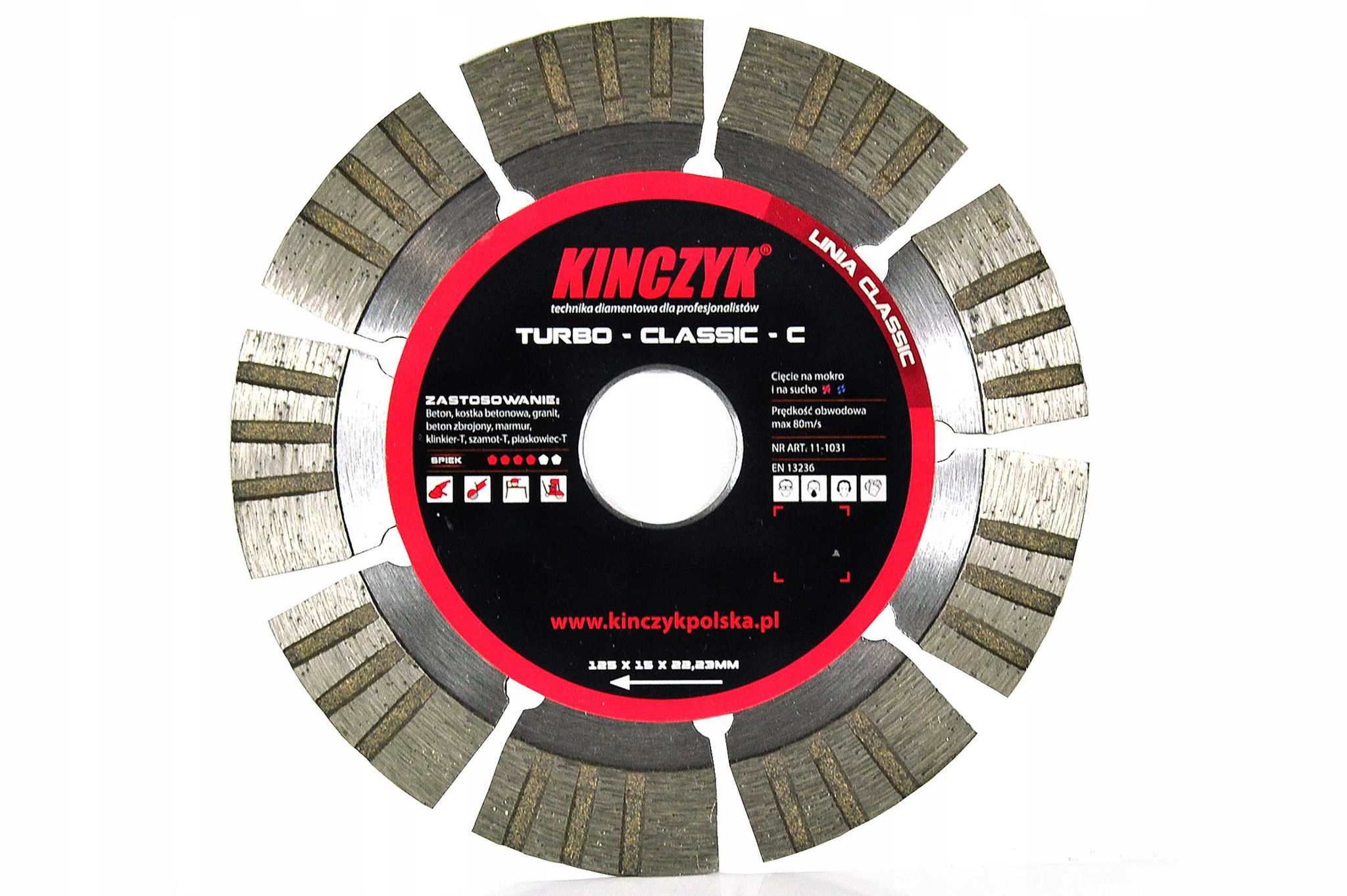 Turbo Disc Classic-c 125x15x22.23 Kinczyk