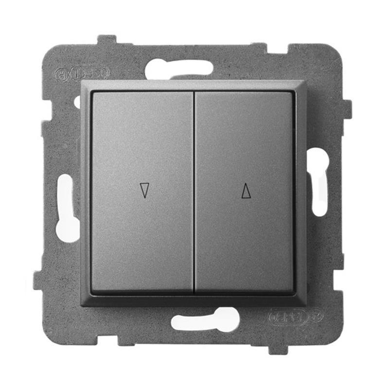 Aria Verschlussverbinder, Grau Matt Łp-7u/m/70