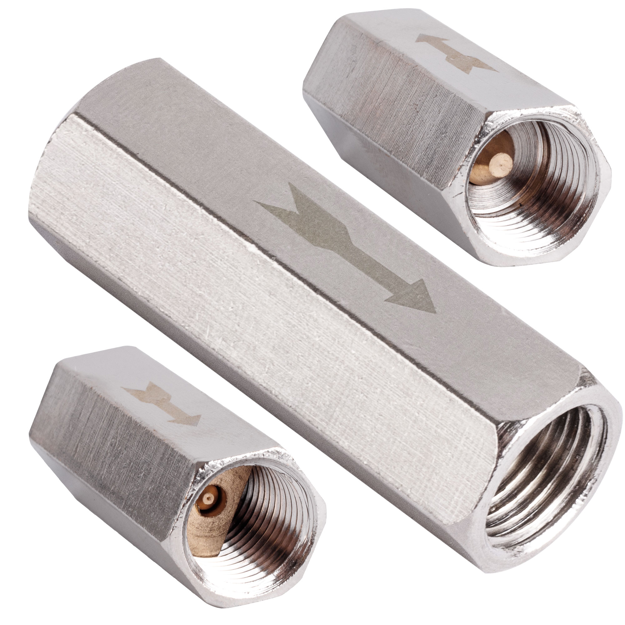 Cv02 1/4" X 1/4" Inline-rückschlagventil