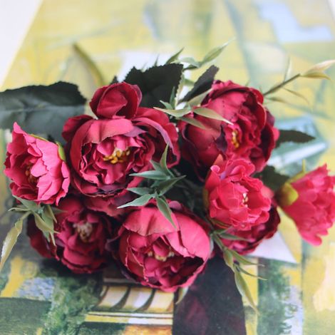 Faux Peony - Artificial Flower - Home Decoration - 1 Piece