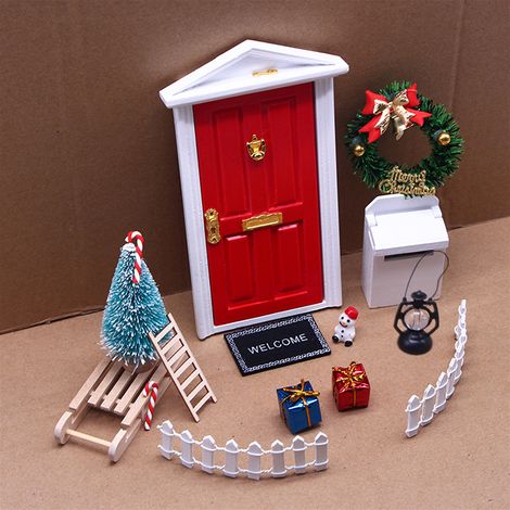 Toilet Seat Cover - Bathroom Decor Set - Christmas Red Theme - Includes Toilet Lid Cover Rug Tank Cover And Tissue Box Cover - 4 Pieces