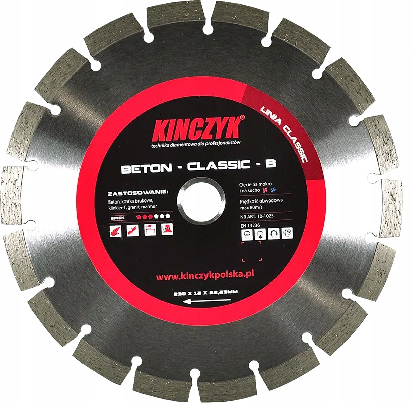 Betonschild Classic-b 150x12x22,23