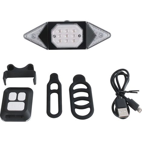 Bike Turn Signal Light Multi‑scene Cycling Back Light Tail Light Rainproof For Mountain Bike