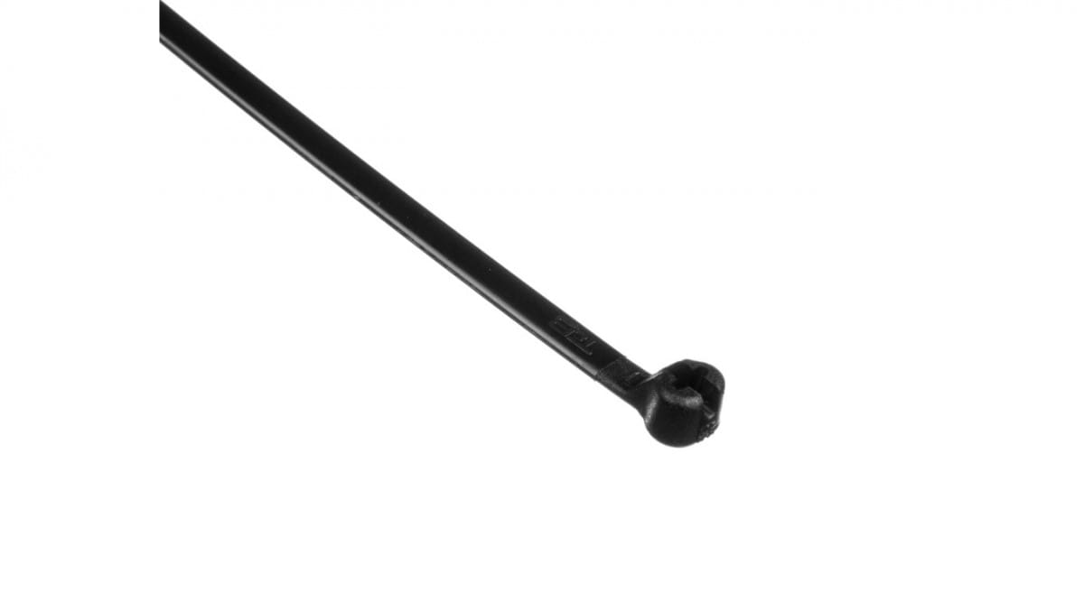 Uv-beständiger Kabelbinder 208x3,6 Schwarz Ty-rap Ty 27 Mx 61723130 /1000 Stück/