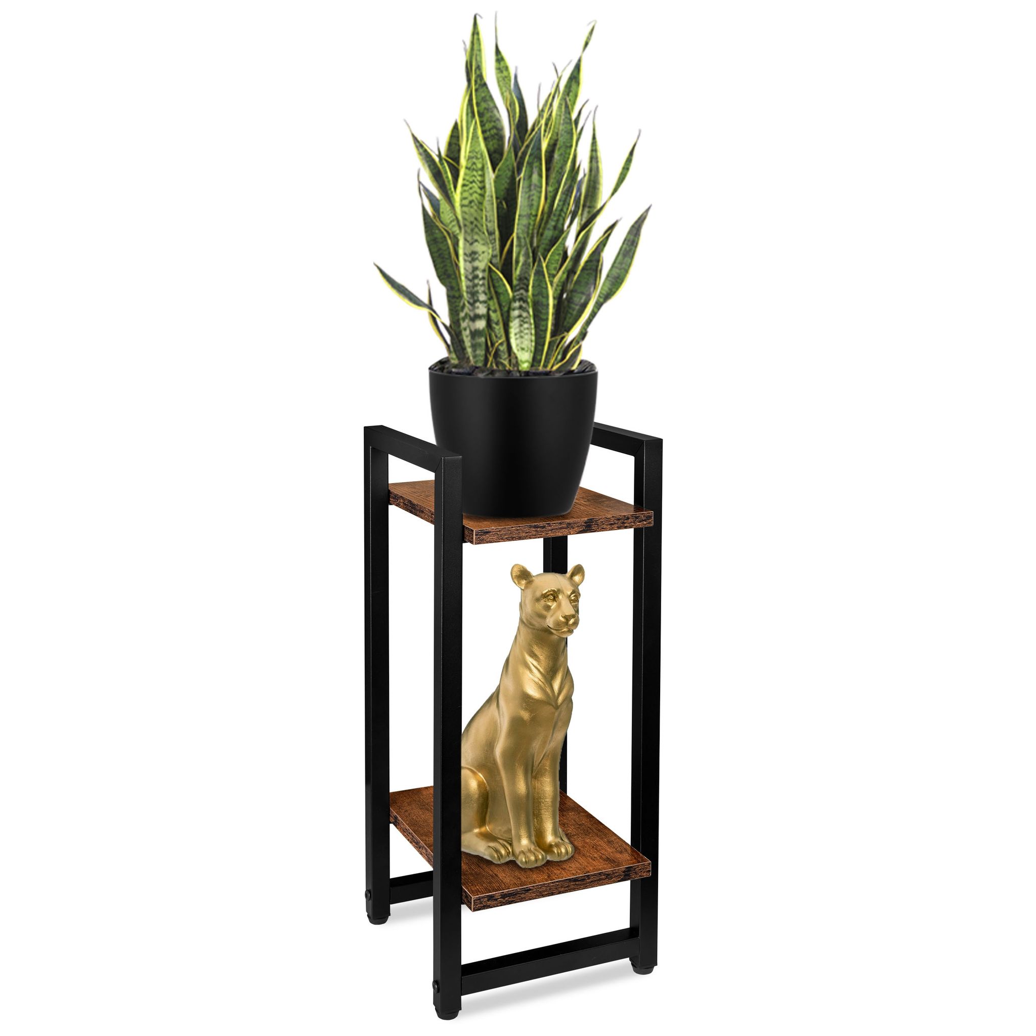 Rustikaler Hängepflanztopf „schwarze Lupine“, Gealterte Eiche