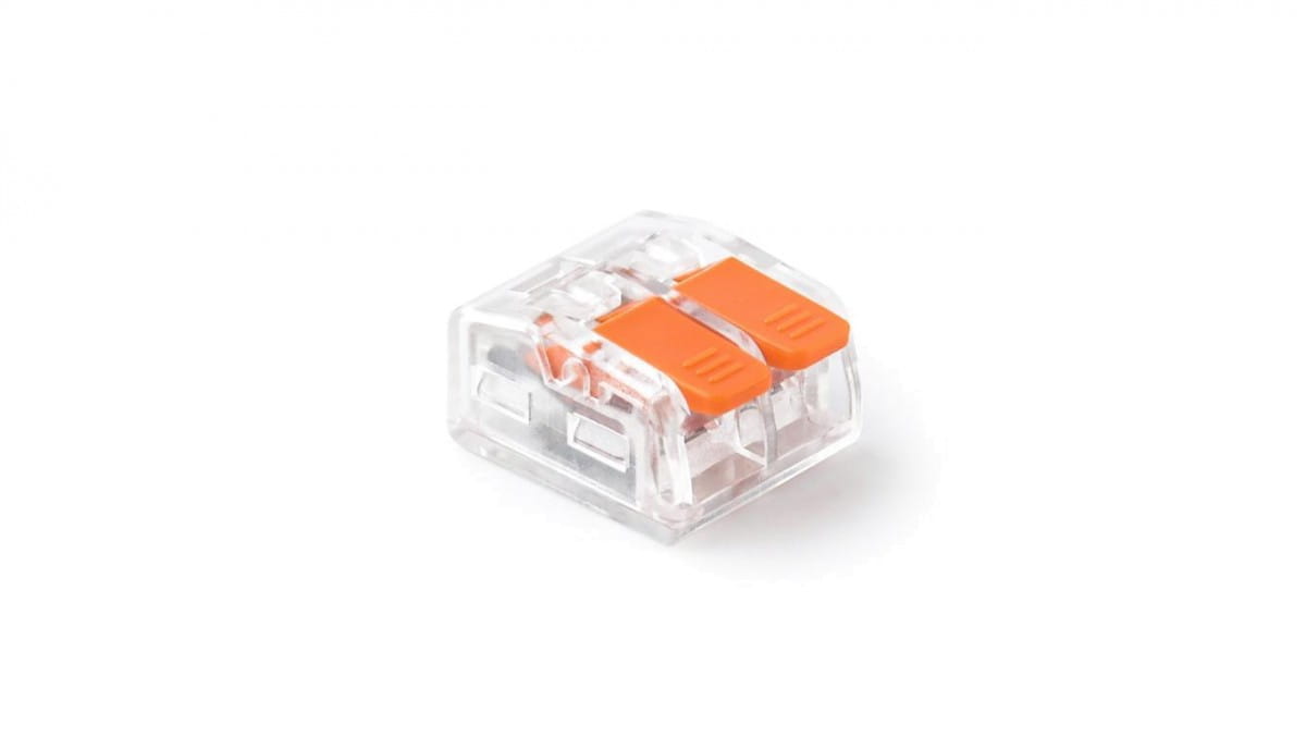 Schnellverbinder Mit Hebel 2x 0,2-4,0 Mm² Transparent E.4190t /100 Stück/