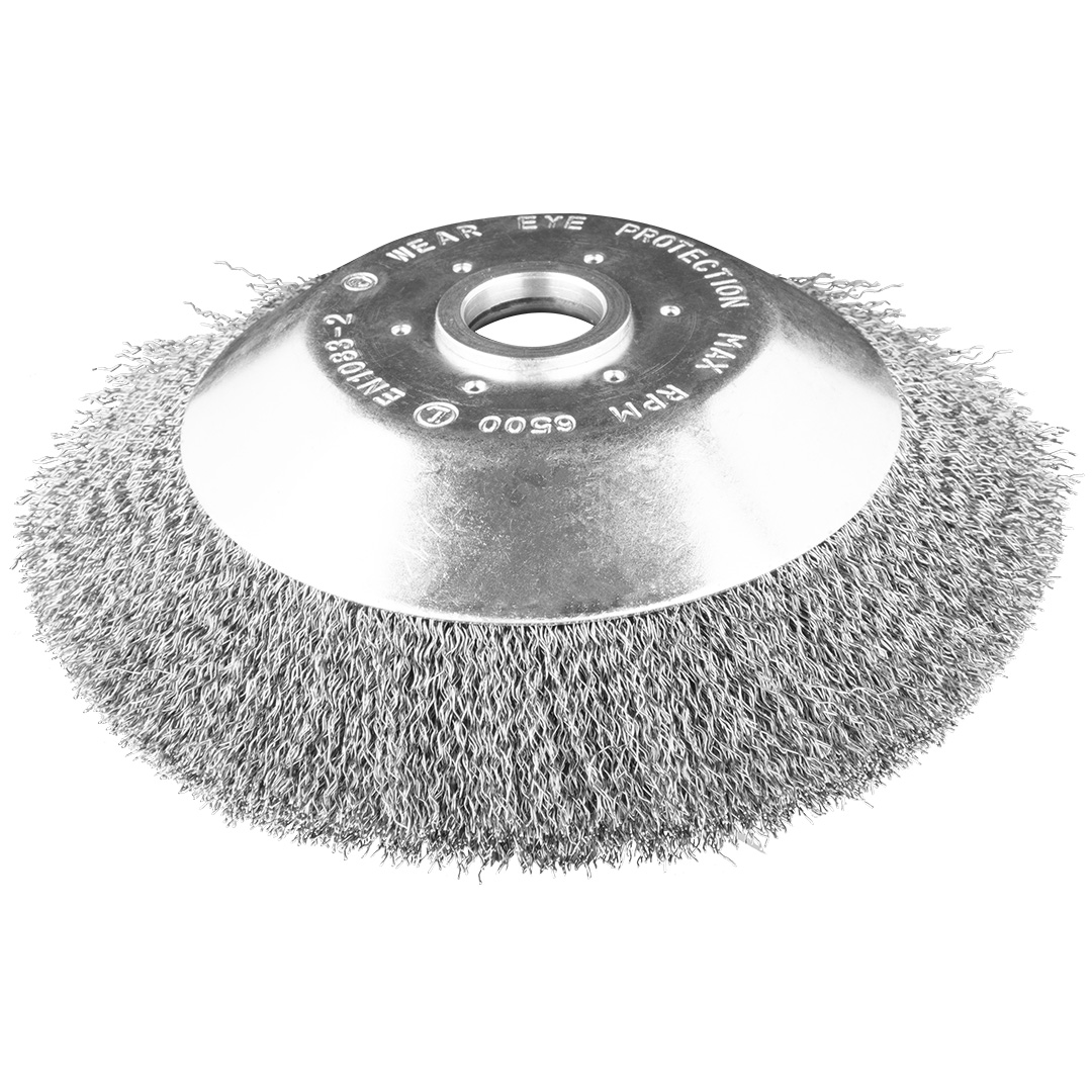 Drahtbürste Für Freischneider 200 X 25,4 Mm, Weiche, Gewellte Drähte