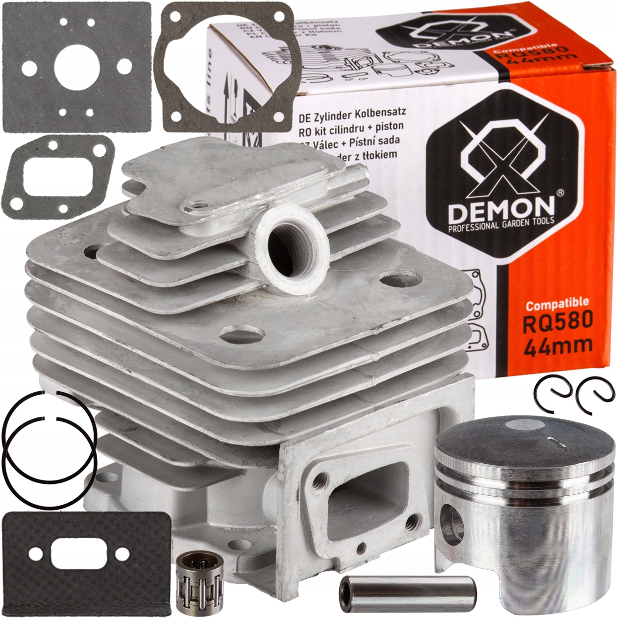 Zylinder Mit Kolben Für Den Rq580 / 44mm Demon Freischneider
