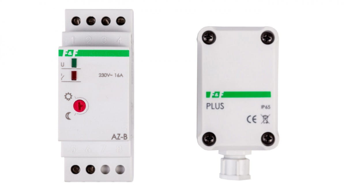 Dämmerungsschalter 16a 12-264v 2-1000lx Az-b-plus-uni Gehäuse
