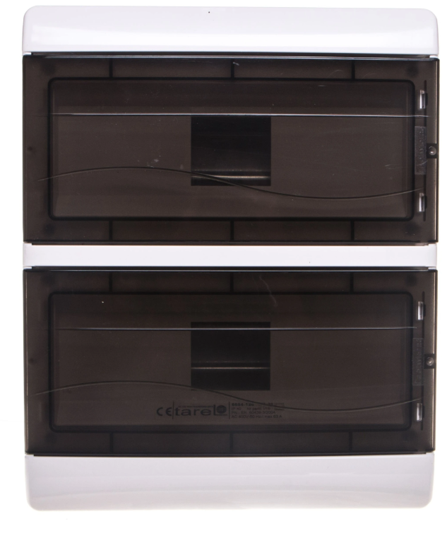 Modulare Verteilerbox 2x13 Aufputz-pe- Und N-klemmen 4x16+10x10mm2 Ip40 6664-126