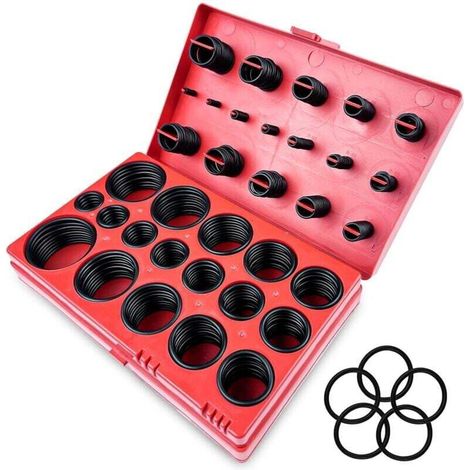 419 Stück Nbr-o-ringe, Ø 3-50 Mm, 32 Größen Dichtungsring-set Aus Gummi Für Klempnerarbeiten, Wasserhähne Und Fahrzeugreparaturen
