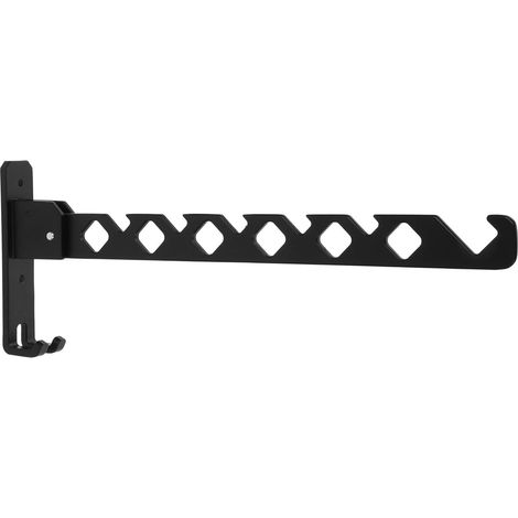 34 Cm Wandtrockner, Wandaufhänger Trockenstütze, 180° Drehbarer Klappbarer Kleiderständer Für Balkon, Badezimmer, Hotel