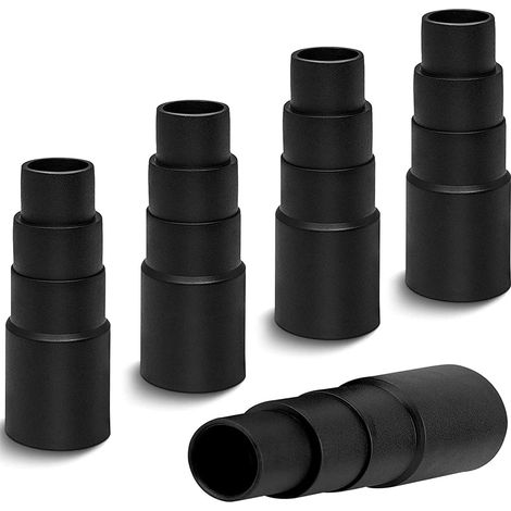 Staubsaugerschlauchadapter - 5-teiliges Set, Universeller Staubsaugeranschluss Für Gängige Modelle