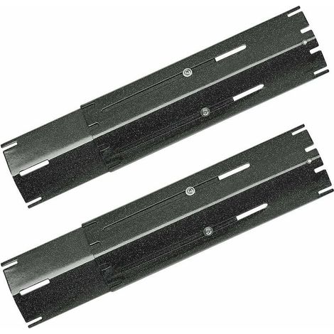 29,9 Bis 53,9 Cm Verstellbare Porzellan-emaille-wärmeplatten Für Gasgrills Von Charbroil, Nexgrill, Landmann, Brinkmann, Backyard – Aromastange, 2er-pack
