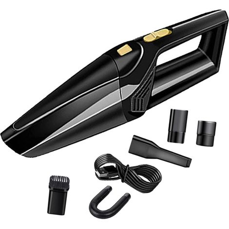 Auto-staubsauger, Kabelloser Handstaubsauger, 4500 Pa Saugkraft, Tragbarer Wiederaufladbarer Handstaubsauger (usb-ladung), Mit Metallischem Hepa-filter Zur Reinigung Von Tierhaaren