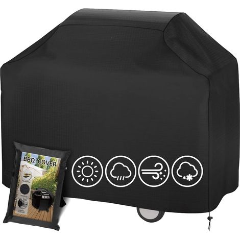 Grillabdeckung Für Den Außenbereich, Grillplane Für Draußen, Plancha-abdeckung Für Außen, 210d Oxford-schutz Für Bbq, Geeignet Für Weber, Brinkmann, Char-broil Usw., Uv-beständig, Wasser- Und Reißfest